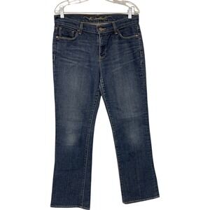 The Sweetheart Bootcut Jeans Womens 10 Long‎ Blue Denim Medium Wash 5 Pocket